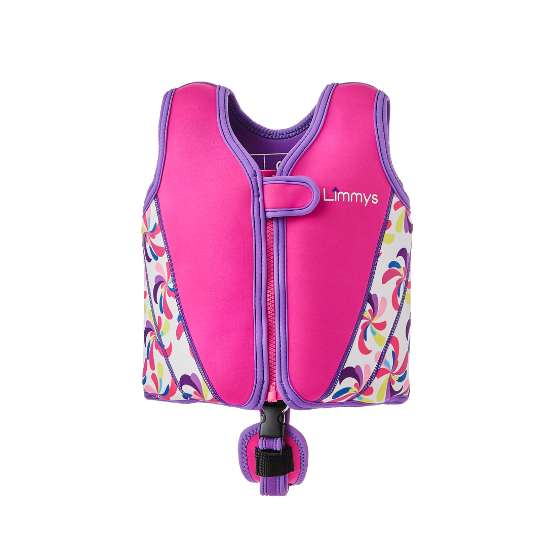 Premium Neoprene Swim Vest Pink Windmill