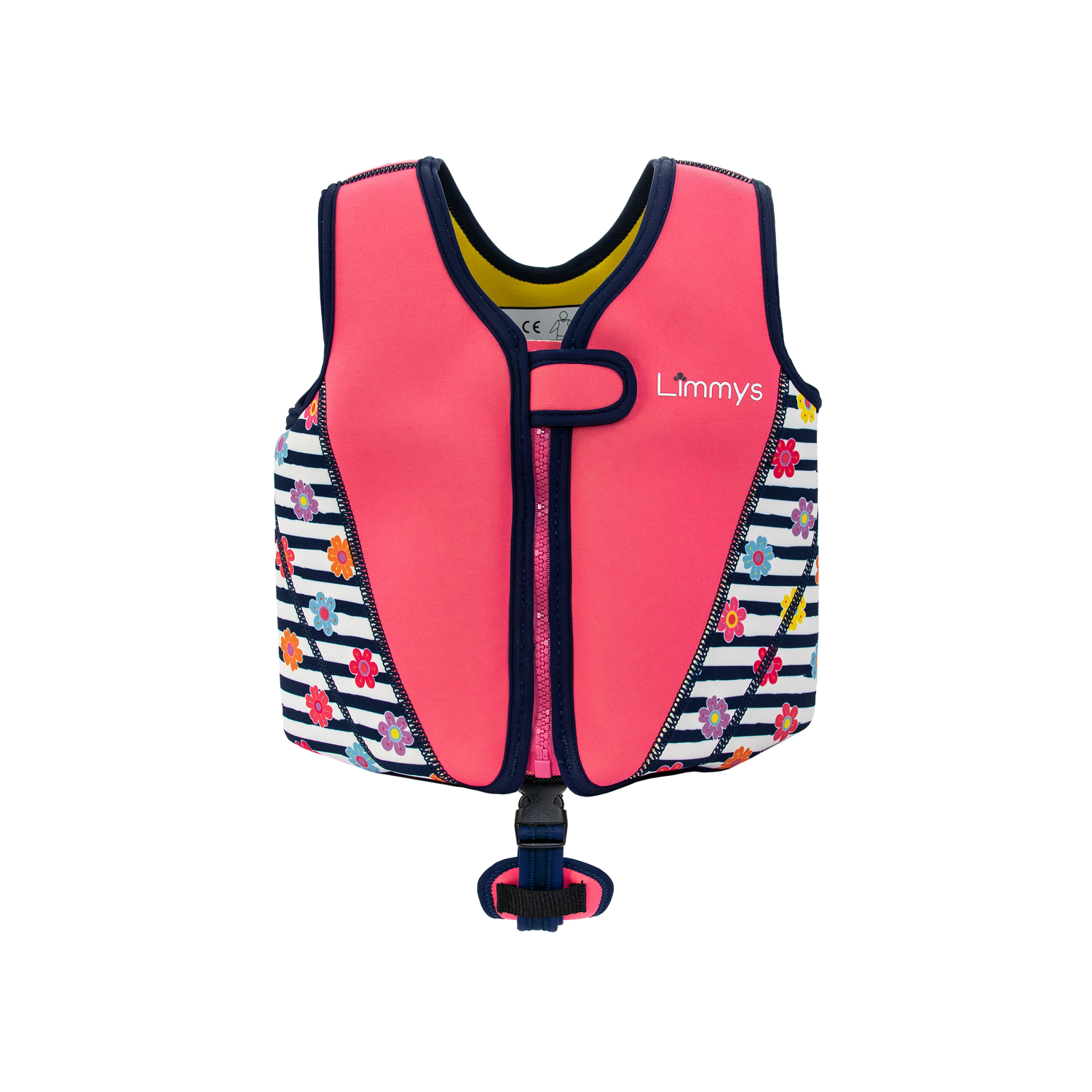 Premium Neoprene Swim Vest Original Pink